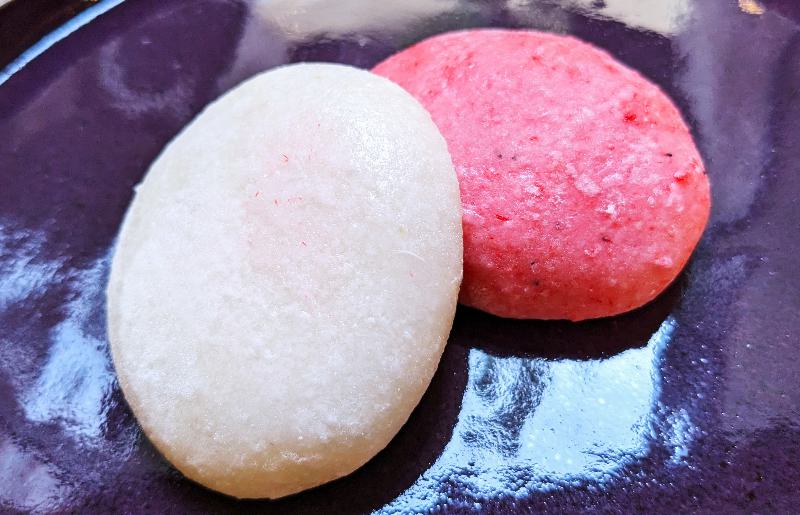 老舗餅屋の紅白餅セット（白餅20個×エビ餅20個）