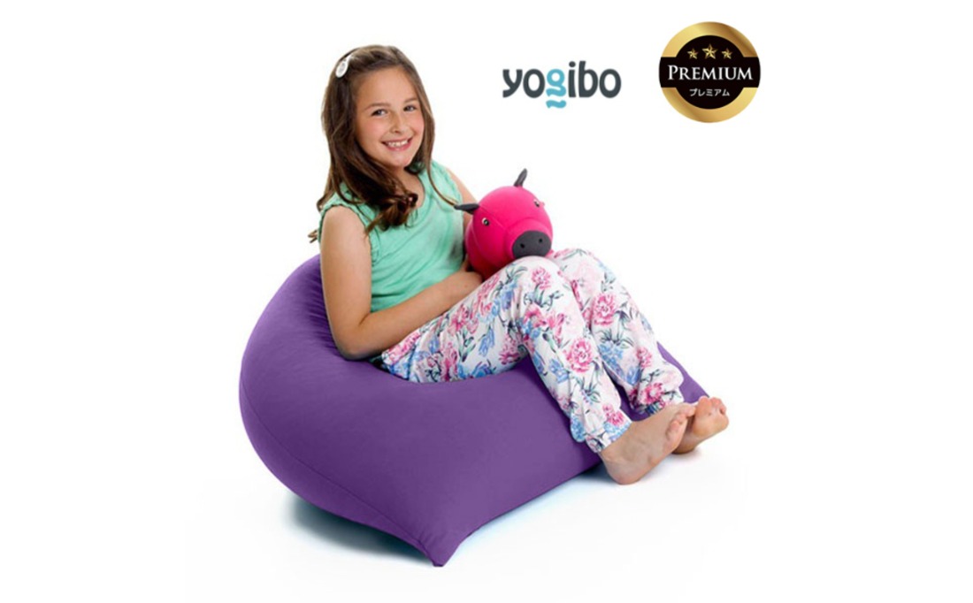 Yogibo Pyramid Premium（ヨギボー ピラミッド プレミアム）＜パープル＞-[G777-5]
