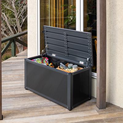 ふるさと納税 海南市 アルミ収納ベンチ 90 |  | 01