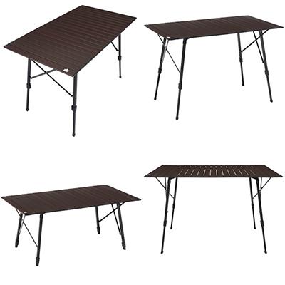 ふるさと納税 城陽市 丸洗いアジャスタテーブル L アウトドアやBBQで役立ち、丸洗い可でお手入れも楽々!73551001 |  | 01