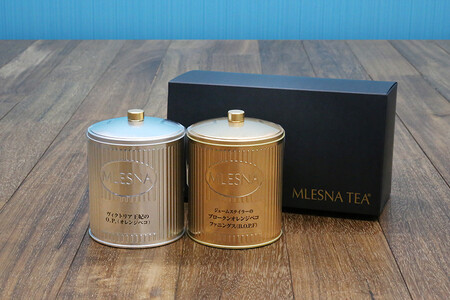 【限定商品】絶対に欲しい！！！ ムレスナティー プレミアム缶《金銀》