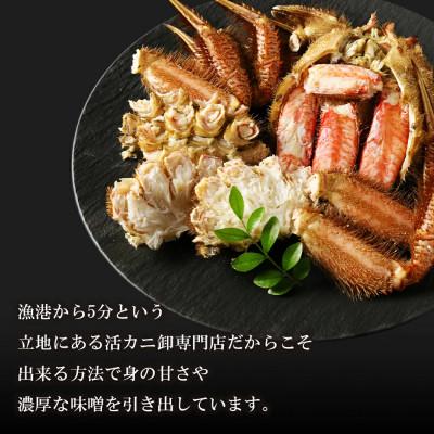 ふるさと納税 白老町 冷凍毛ガニ2尾(300g〜340g前後)・訳ありイクラ100gセット 冷凍発送 |  | 02