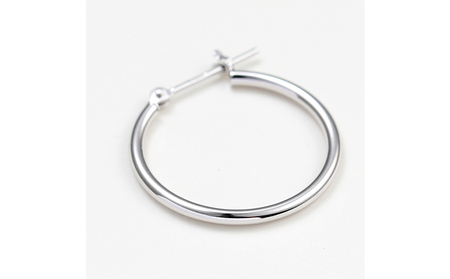 プラチナ900 　フープピアス　1.5×13　120329 SWAE018