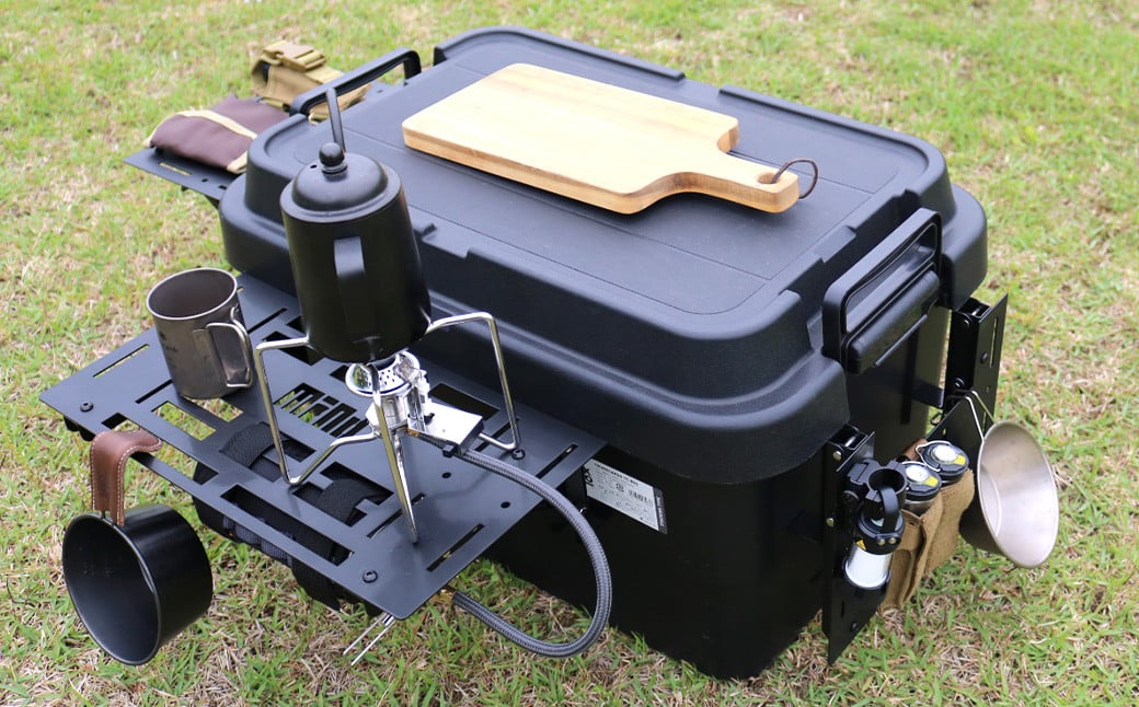 FOLDING TABLE トランクカーゴ用 折りたたみテーブル 30正面パネル ／ 折り畳みテーブル 天板 天板テーブル 簡単拡張 魅せる収納 アイテム収納 小物収納 折り畳み 蓋ロック可能 片付け