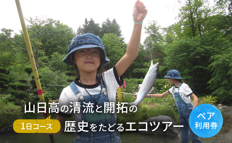 山日高の清流と開拓の歴史をたどるエコツアー（1日コース）【体験チケット】体験 チケット 自然 北海道 日高町