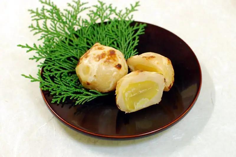 【京菓子司 二條若狭屋】ふく栗・やき栗詰合せ 12個入り