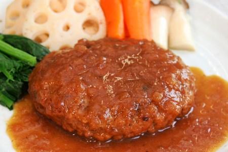 《仙台名物》味の牛たん喜助 牛たんデミグラスソースハンバーグ＆牛たんオニオンソースハンバーグ (各200g×5パック) [0319]