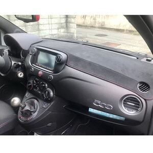 アバルト500-595用アルカンターラダッシュマット 左ハンドル車用【1678239】