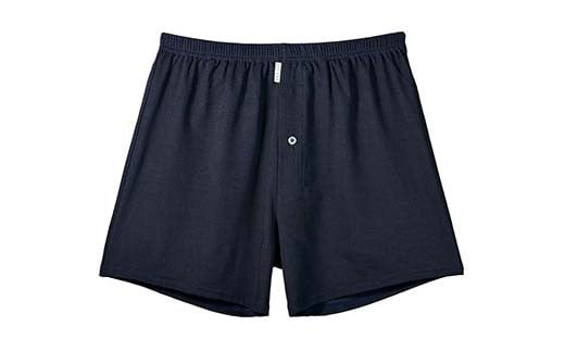 メンズ下着 シルクトランクス (XLネイビー1枚) ZIVANE F7Z-1558