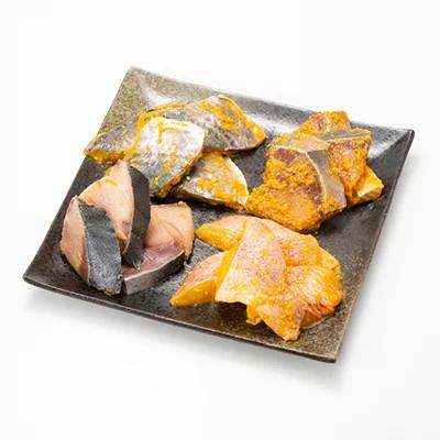 ふるさと納税 岡垣町 ぶり・さわら・赤魚 西京漬と幽庵32切　Eセット(岡垣町)