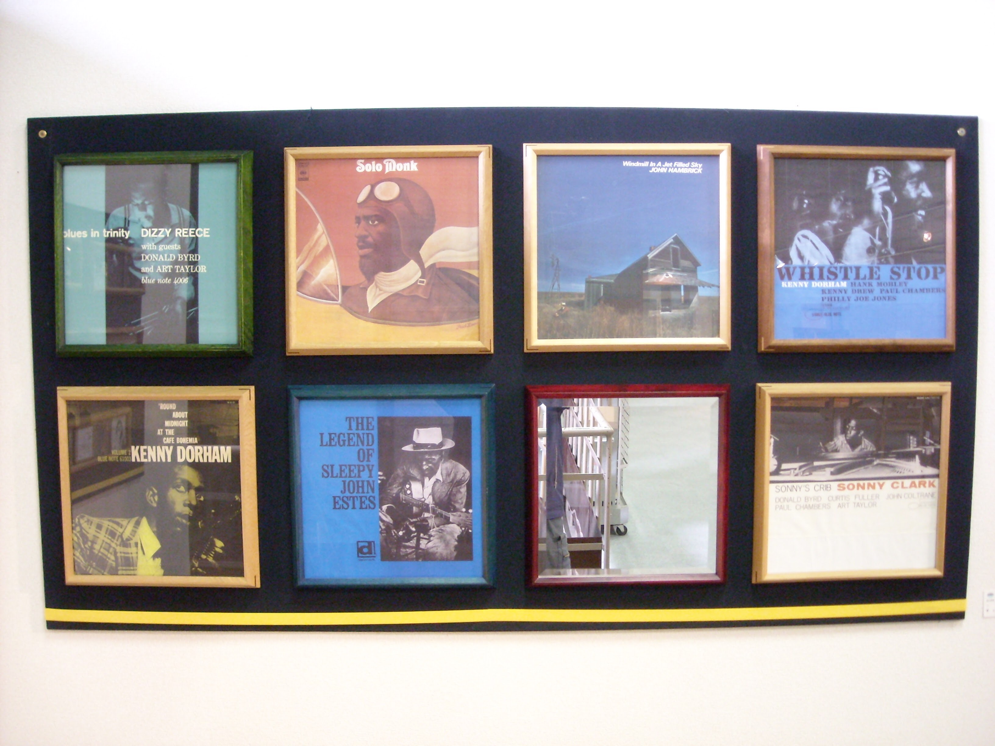 LPジャケットフレーム　カラー：グリーン