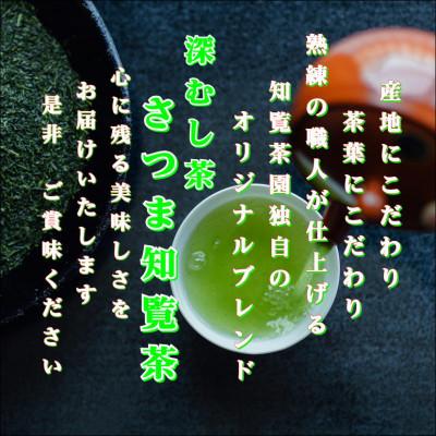 ふるさと納税 南九州市 【贈答用】知覧茶園の深むし茶「さつま知覧茶」5本セット 知覧町産 |  | 01