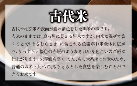 若緑の古代米 500g×3袋 計1.5kg / こめ 米 おこめ 黒米 ご飯 国産 栄養 アントシアニン 常温 雑穀米 紫黒米 送料無料