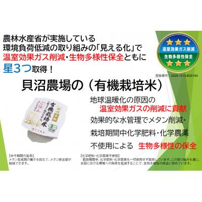 ふるさと納税 村上市 有機コシヒカリ白米パックごはん(150g×6個)+玄米パックごはん(150g×6個)セット |  | 03