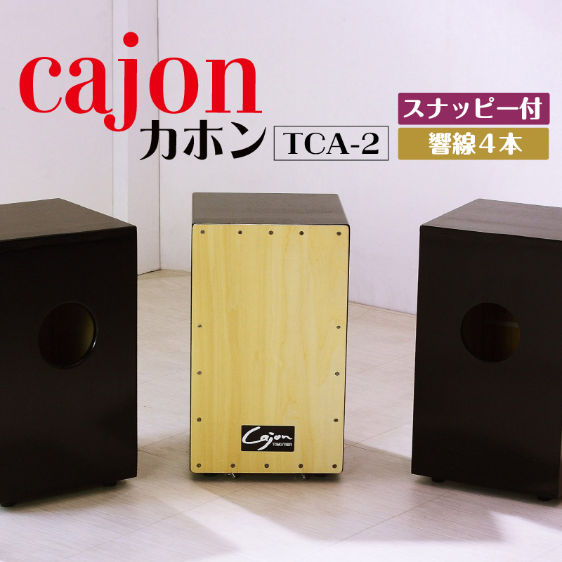 [№21-0725]カホン(スナッピー付,響線4本)　TCA-2