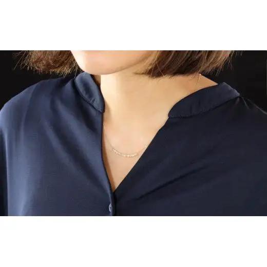 【ダイヤモンドネックレス】 ネックレス ダイヤモンド 0.50カラット K18 イエローゴールド ペンダント レディース シンプル 豪華 おしゃれ 大人 ファッション ジュエリー アクセサリー カーブ