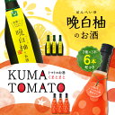 【ふるさと納税】晩白柚のお酒 KUMA TOMATO（くまとまと） 各3本 セット 720ml×6本 2種 晩白柚 トマト リキュール 飲み比べ お酒 フルーツ風味 焼酎 果汁 蒸留酒 柑橘類 バンペイユ 瓶 国産 熊本県 九州 送料無料