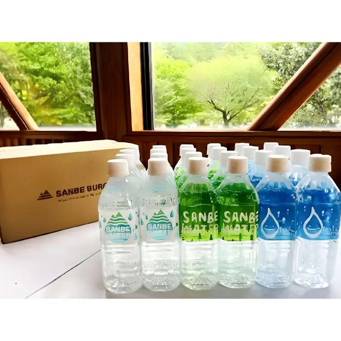 サンベウォーター（国立公園三瓶山の天然水） 【 天然水 水 500ml 24本 ミネラルウォーター シリカ水 鉱水 みず ペットボトル 】
