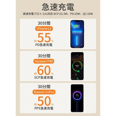 ふるさと納税 名古屋市 モバイルバッテリー パワーバンク 80000mAh  USB-A出力 Type-C出力 |  | 03