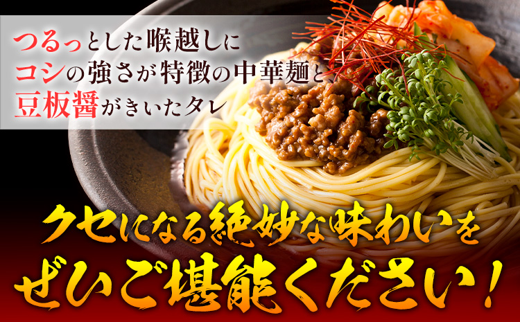 手延べピリ辛中華 タレ付き 1袋300g ( 麺 180g スープ 60g×2 ) 2食入 × 5袋 計10食 奥島屋 株式会社奥島創麺巧房《30日以内に出荷予定(土日祝除く)》岡山県 浅口市 送料無
