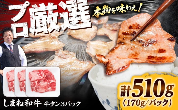 
                  牛タン しまね和牛タン 510g タン 牛たん たん 肉 和牛 牛肉 国産 焼肉 おかず 食卓 料理 夕食 しまね和牛タン 島根和牛 贅沢 おすすめ 人気 ランキング 新鮮 希少部位 国産牛タン タンシタ タン先 タン中 タン元 厚切り 大容量 贈答 贈り物 プレゼント [AIEF004]
                