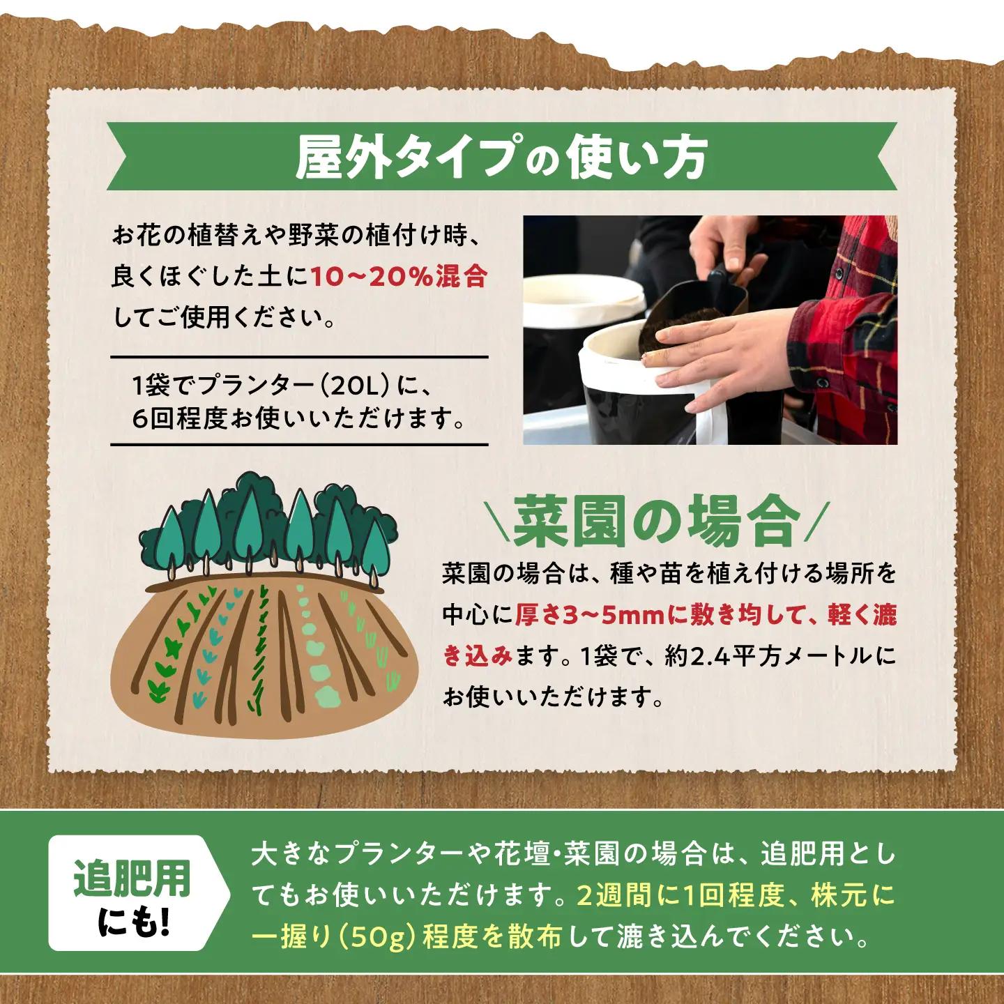 天然土壌菌入り肥料 湖の恵 屋外混合タイプ 5kg×2[AQBR004] 肥料