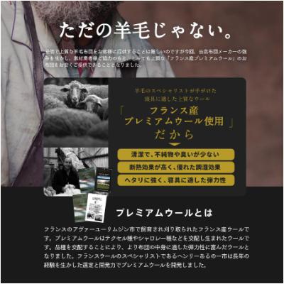 ふるさと納税 柳川市 羊毛混 布団セット シングルロング (アイボリー色) フランス産プレミアムウール使用 |  | 03
