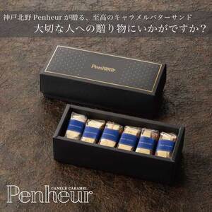 【Penheur】プレミアム・カルテット ラムレーズン 6個 ／ 人気 スイーツ  プレミアム 神戸 兵庫県 兵庫 おしゃれ プチギフト 洋菓子 焼き菓子 プレゼント ギフト お取り寄せ 