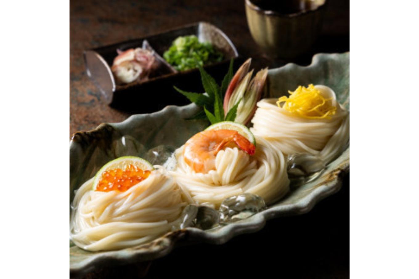 TV番組「マツコ＆有吉 かりそめ天国」紹介店　渡辺手延製麺所　ひやむぎ1束２２５ｇ×10束　大矢知伝承の味 金魚印 手延冷麦　／麺　特産　冷や麦　高級麺　 おおやち 手延べめん 四日市　ひやむぎ　そう