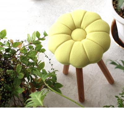 ふるさと納税 大川市 monaca stool:kiku【イエロー/オーク/高さ45cm】 |  | 01