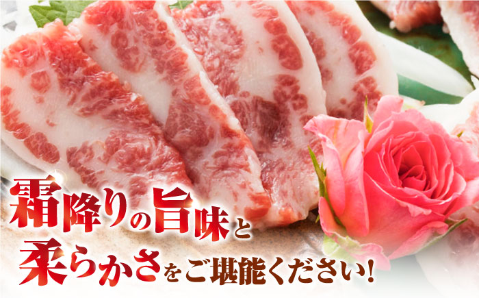 霜降り 馬刺し スライス 200ｇ【やまのや】 [YDF042]
