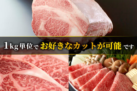 お好きなカット可能!  飛騨牛 リブロースブロック 5kg