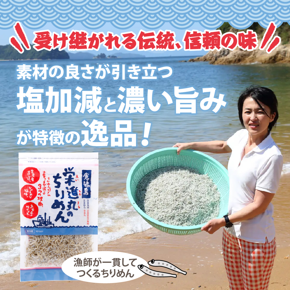 栄進丸のちりめん330ｇ　55g×6個