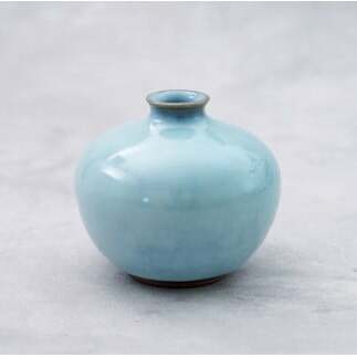 有田焼 月白一輪挿し 花器 フラワーベース【梶原大敬 茂正工房 】食器 うつわ 器 青磁 作家 A20-574_イメージ2