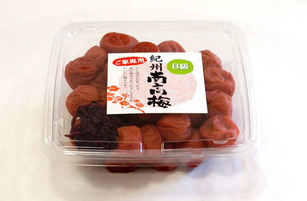 紀州南高梅 昔ながらのしそ漬 家庭用B級 800g A-141