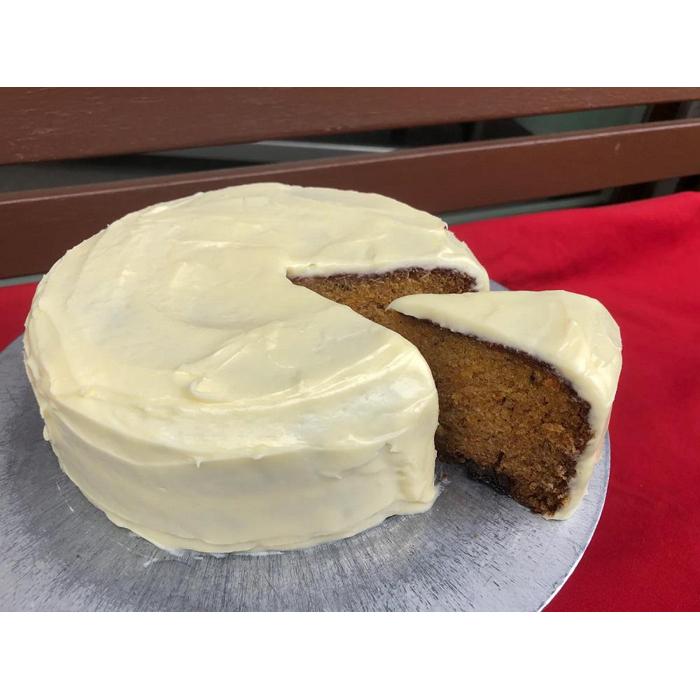 【ふるさと納税】キャロットケーキ　1個（直径約19cm） | 菓子 おかし スイーツ デザート 食品 人気 おすすめ