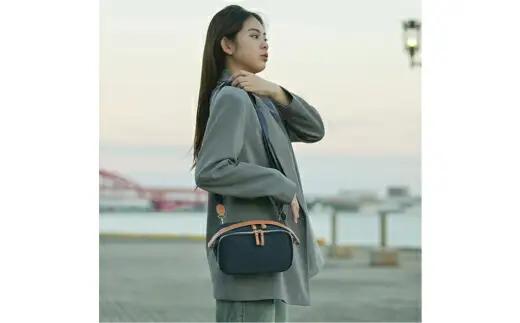 豊岡鞄 TUTUMU Rectangle（S4600）ネイビー