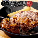 【ふるさと納税】球磨の黒豚 ハンバーグ 140g×6個 合計840g お肉 豚肉 冷凍 おかず 惣菜 ギフト 贈り物 国産 九州産 送料無料