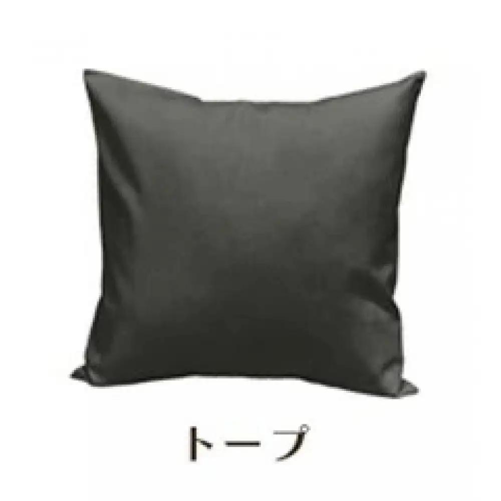 「染」2枚組クッションカバー 50×50cmタイプ トープ 国産オックスフォード生地 無地