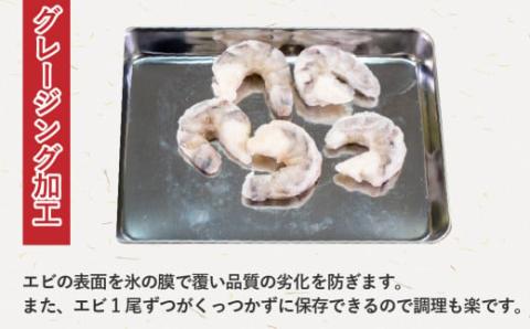 【 6ヶ月 定期便 】 むき えび ブラックタイガー 1.3kg x 6回 背ワタなし 保水剤無添加 冷凍 高級 下処理済 エビ 海老 人気 殻 むき 時短 特大 大型 大容量 無保水