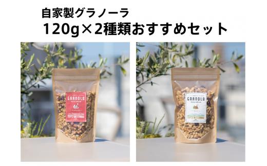 
HAKUBA VALLEY 自家製グラノーラ 120g×2種類 スタートセット
