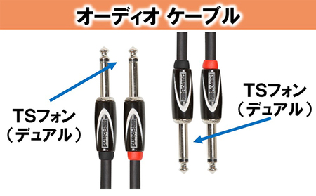 【Roland純正】オーディオケーブル 3m/RCC-10-2814【配送不可：離島】