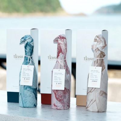 ふるさと納税 瀬戸内町 tlass-2024 1st Edition-海底熟成ワイン白・赤・スパークリング 750ml×3本