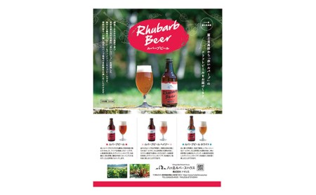 クラフトビール ルバーブ ビール ホワイト 3本 セット 長野 地ビール