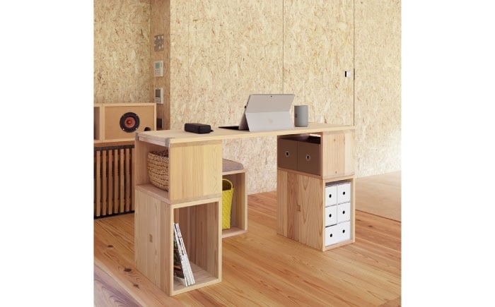 
                  【選べるサイズ】【サスティナブルな岐阜県産材の家具】 オフィスデスク 長良杉 / もくわく 収納 棚 本棚 インテリア おしゃれ ナチュラル 木 温もり 連結 無垢 岐阜市 / ツバキラボ [ANID001]
                