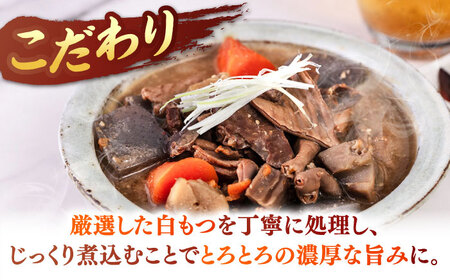 【常温保存】国産豚もつ煮込み250ｇ×５袋（王塚古墳のある町桂川町）