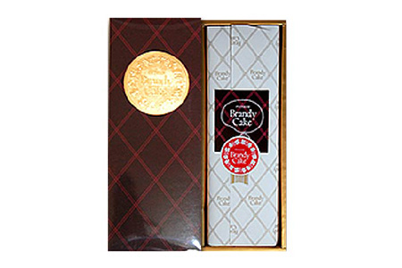 【3回定期便】ブランデーケーキ 1斤【観光ビルはたなか】[PAX026]  焼き菓子 洋菓子 スイーツ ギフト 贈答