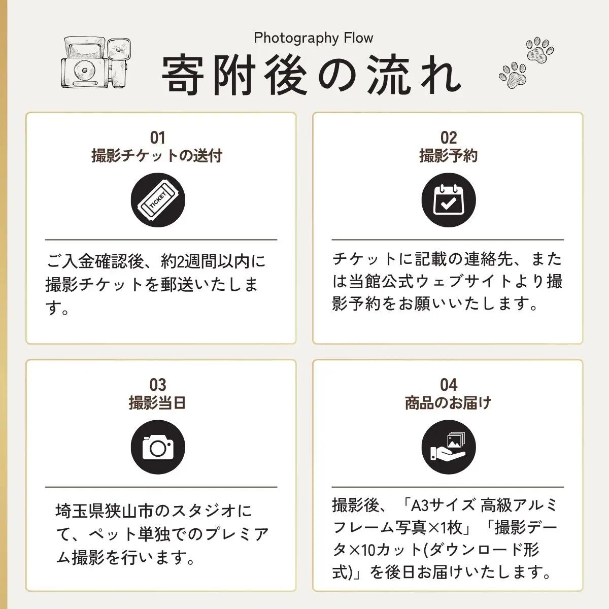 ペットとご家族のためのプレミアムフォト撮影体験 チケット | ペットフォト 記念写真 狭山市