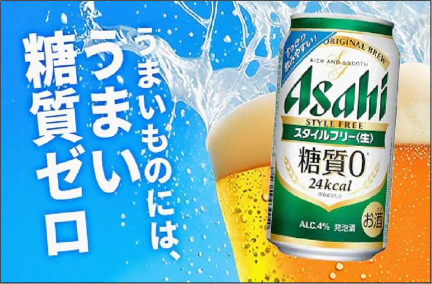 【博多工場産】アサヒビール スタイルフリー 500ml 6缶パック×4 ケース入り