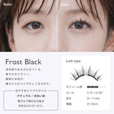 ふるさと納税 西原村 【&Less】マグネット式つけまつげ　フロストブラック |  | 01